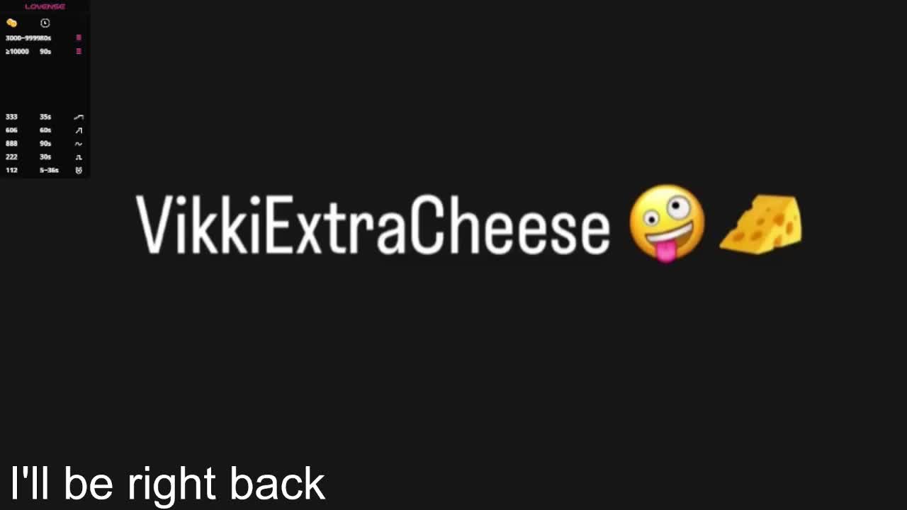 VikkiExtraCheese Adult Chat August 6, 2025