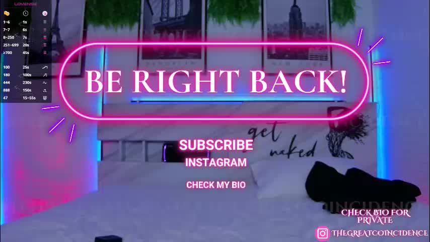 greatcoincidence Adult Chat August 7, 2025