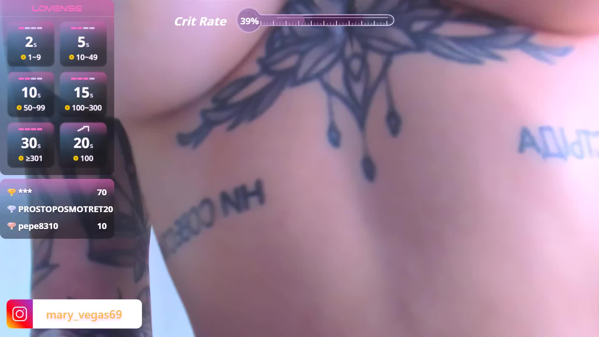 MaryVegas69 Adult Chat August 29, 2025