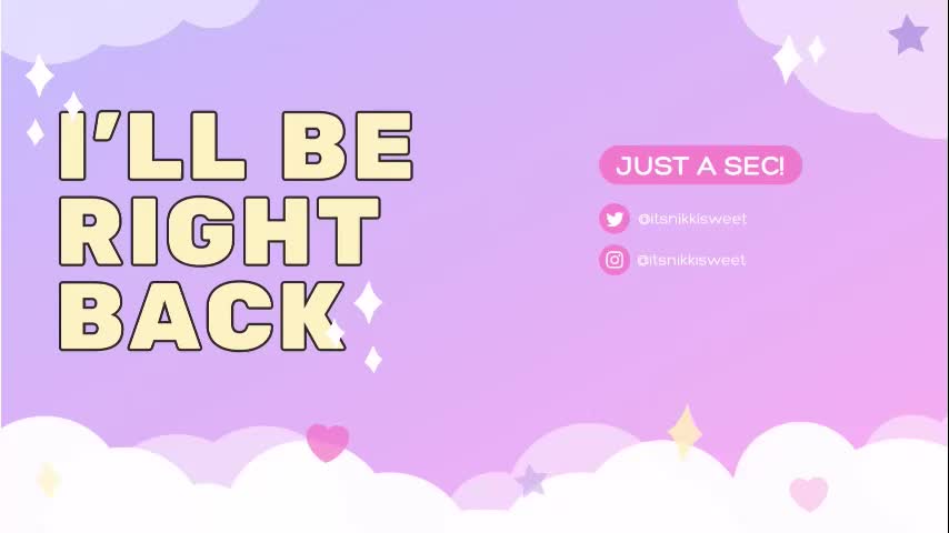 itsnikkisweet Adult Chat September 26, 2025