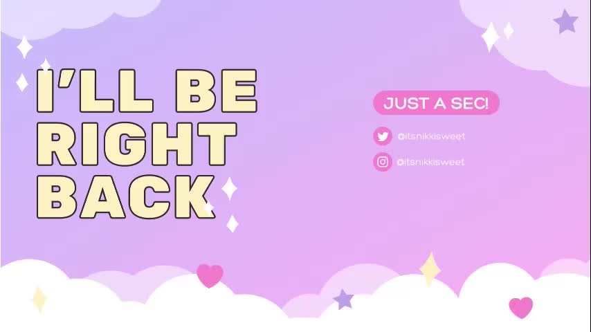 itsnikkisweet Adult Chat September 27, 2025