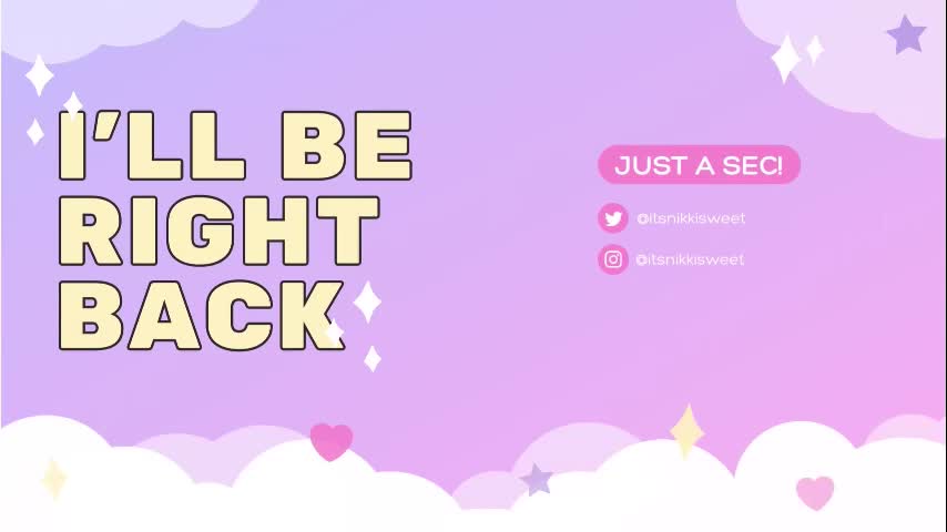 itsnikkisweet Adult Chat October 3, 2025