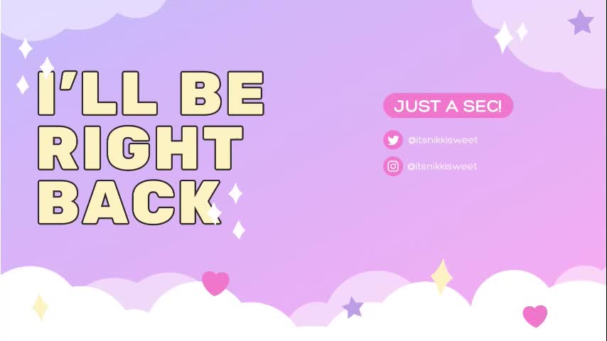 itsnikkisweet Adult Chat October 4, 2025