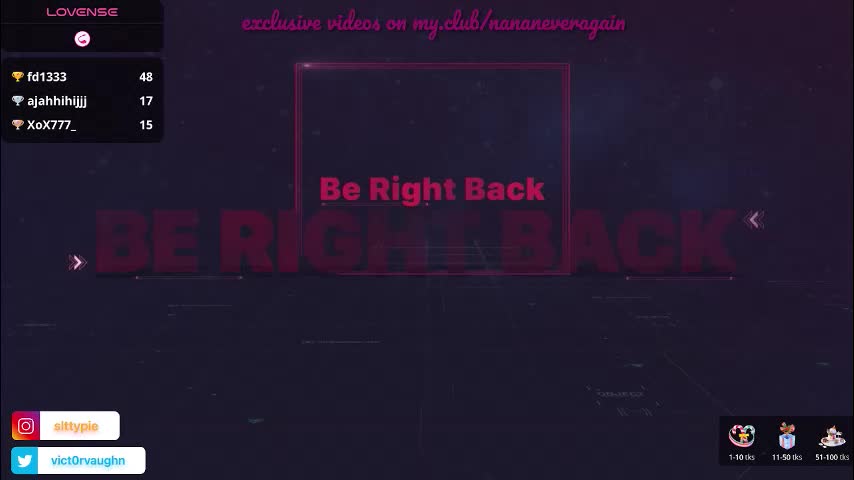 nananevaeragain Adult Chat October 7, 2025