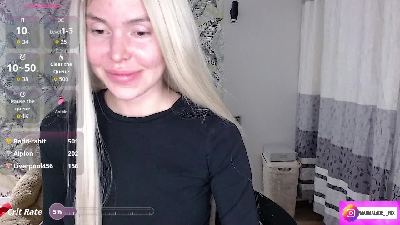 Marmalade_Fox Adult Chat October 13, 2025