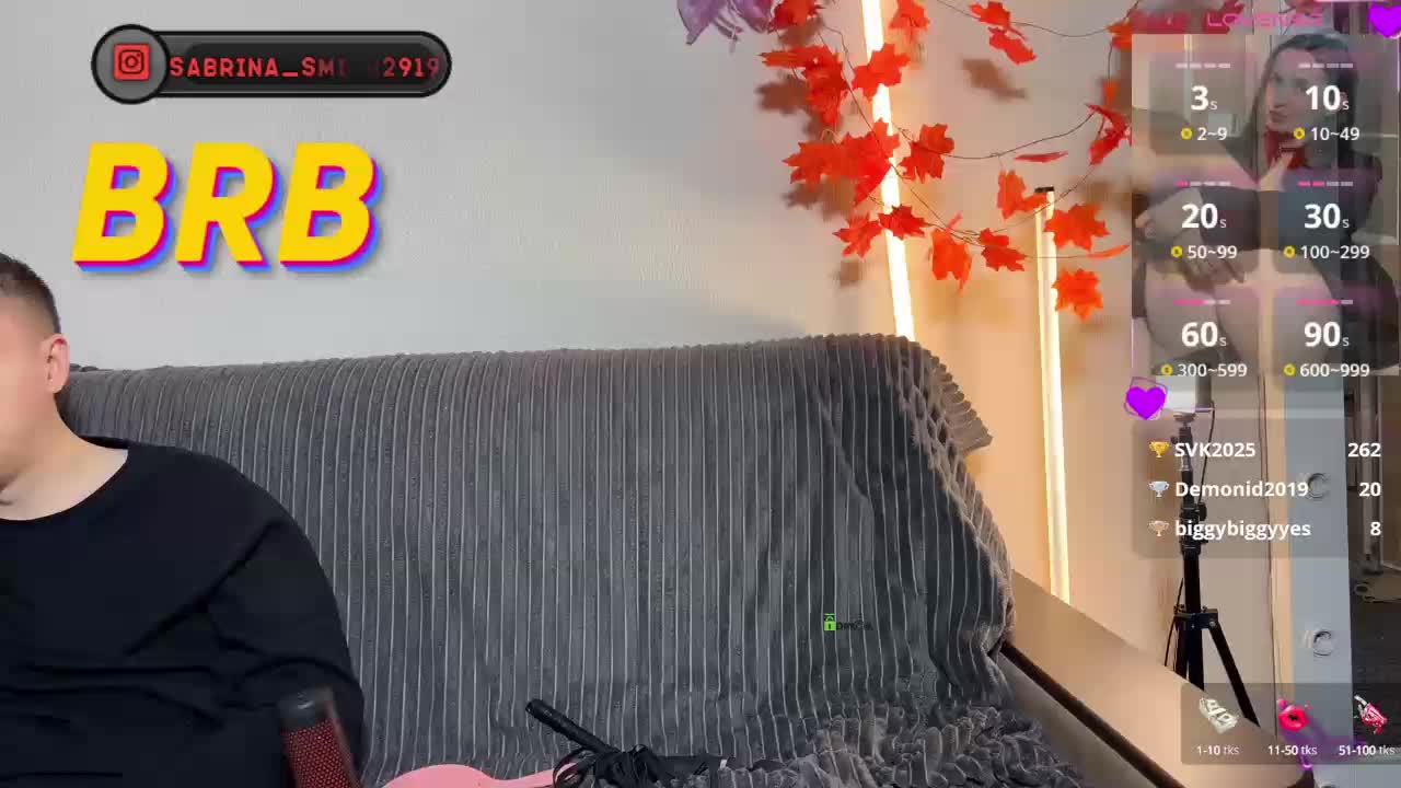 Sabrina_Smith Adult Chat October 14, 2025