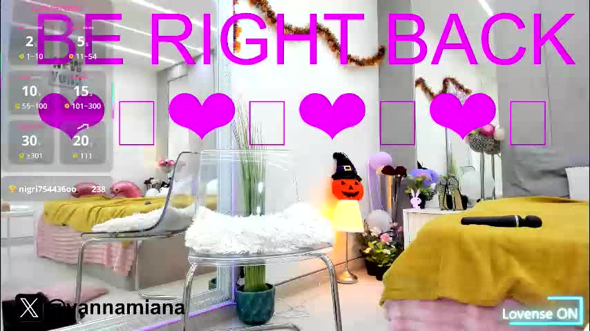 yana_miana Adult Chat October 30, 2025