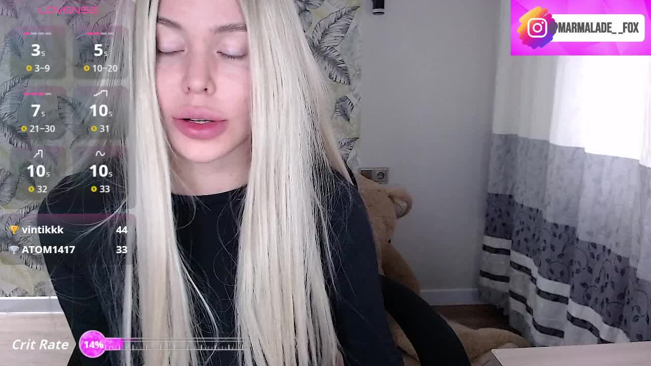 Marmalade_Fox Adult Chat November 1, 2025