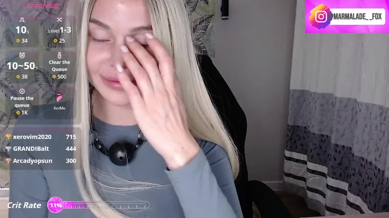 Marmalade_Fox Adult Chat November 9, 2025