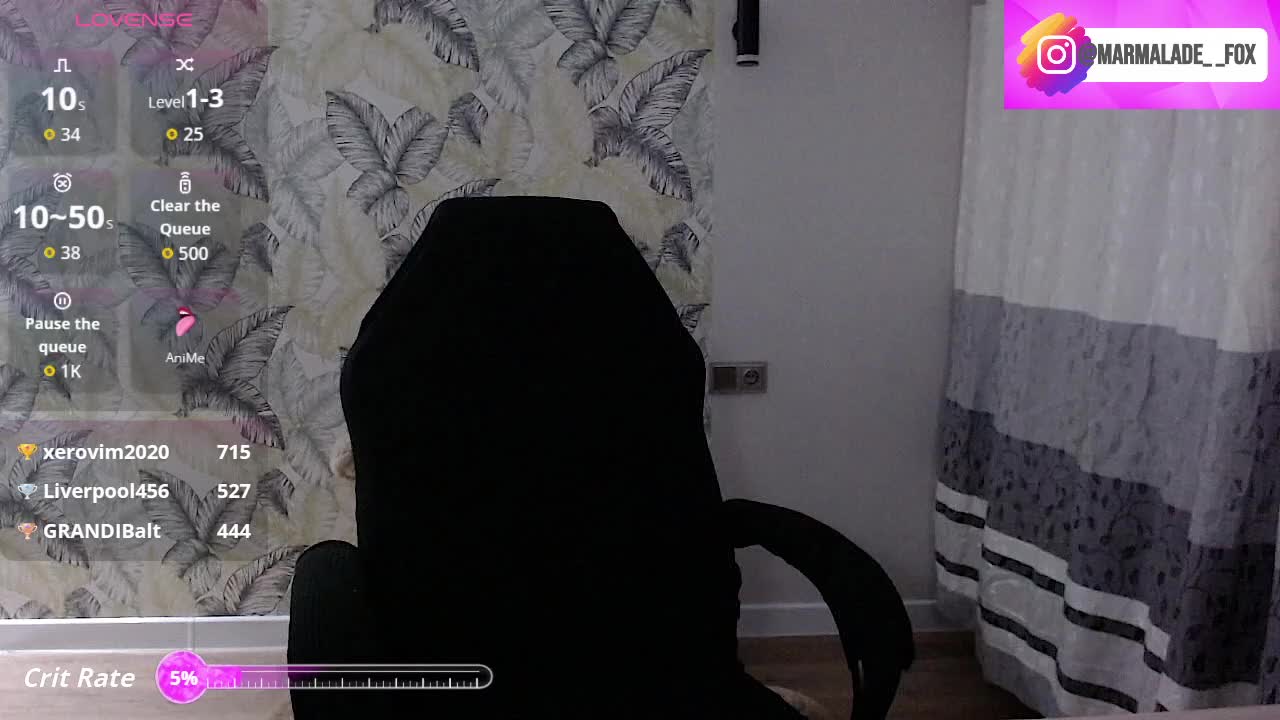 Marmalade_Fox Adult Chat November 9, 2025