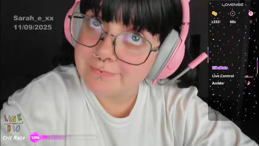 sarah_e_xx Adult Chat November 10, 2025