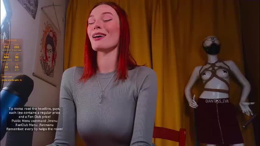 giantess_eva Adult Chat November 13, 2025