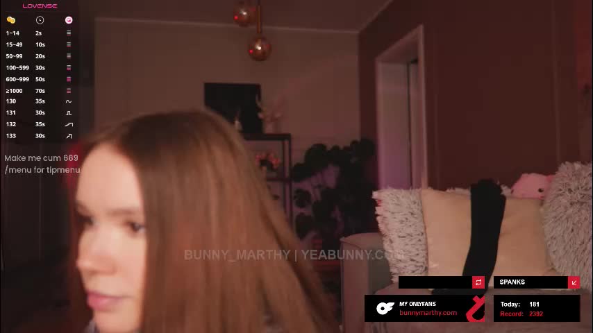 bunny_marthy Adult Chat November 16, 2025