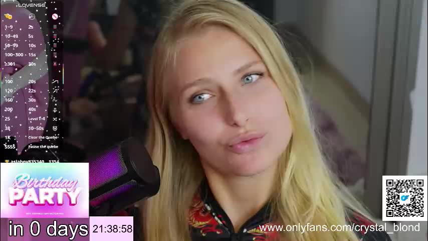 crystal_blond Adult Chat November 17, 2025