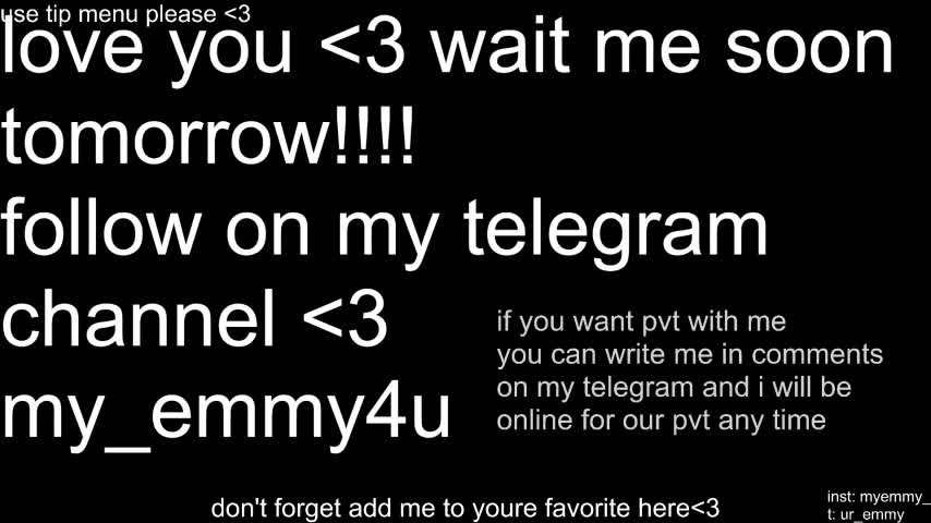 My_Emmy Adult Chat November 26, 2025