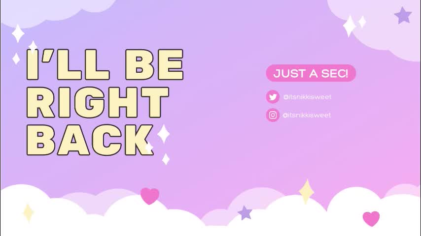 itsnikkisweet Adult Chat December 9, 2025