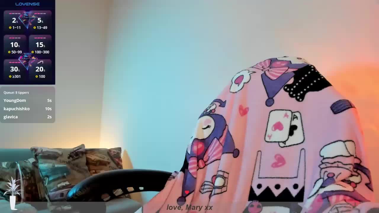 Mary-Xextra Adult Chat December 12, 2025