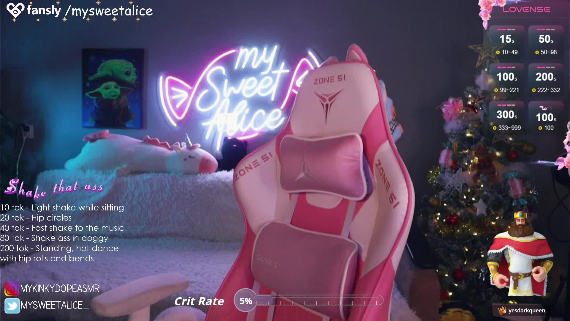 MySweetAlice Adult Chat December 29, 2025