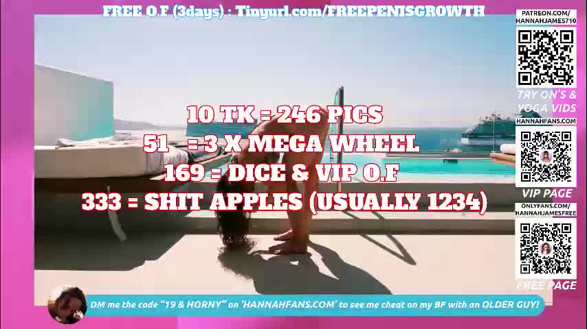 hannahjames710 Adult Chat January 2, 2026