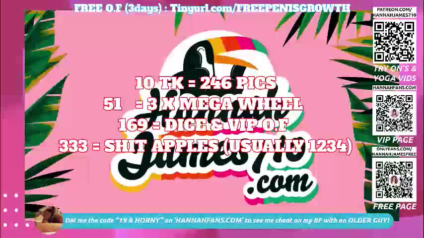 hannahjames710 Adult Chat January 3, 2026