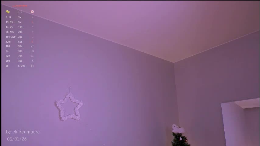 claire_amoure Adult Chat January 5, 2026