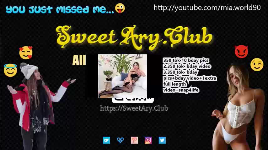 sweet_ary Adult Chat January 10, 2026