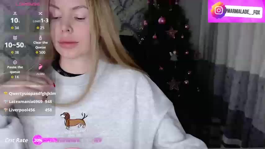 Marmalade_Fox Adult Chat January 17, 2026