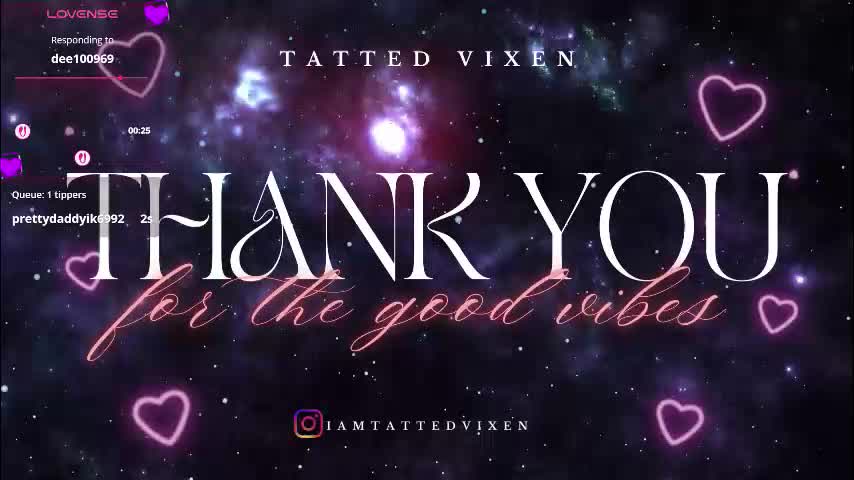 tatted_vixen Adult Chat January 31, 2026