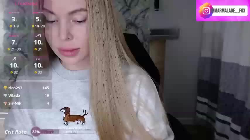 Marmalade_Fox Adult Chat February 2, 2026