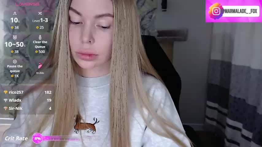 Marmalade_Fox Adult Chat February 2, 2026