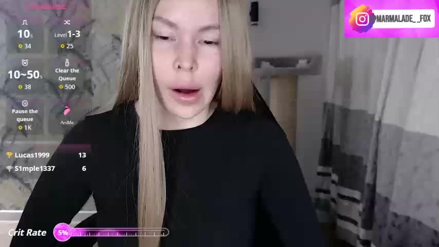 Marmalade_Fox Adult Chat February 9, 2026