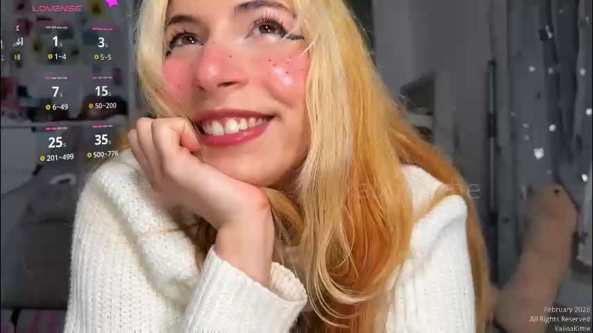 kalina_kittie Adult Chat February 22, 2026