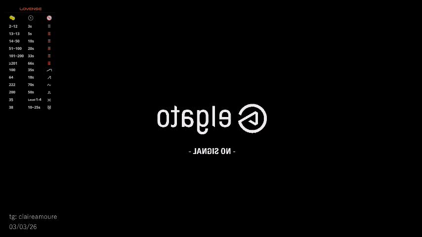 claire_amoure Adult Chat March 3, 2026