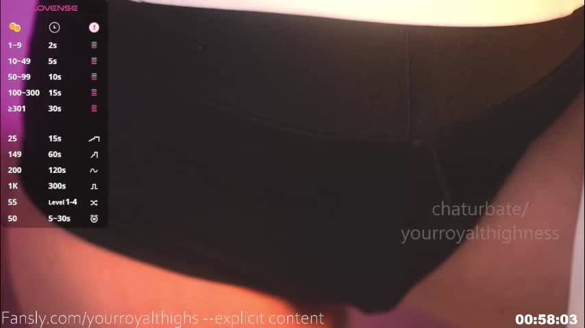 yourroyalthighness Adult Chat March 6, 2026