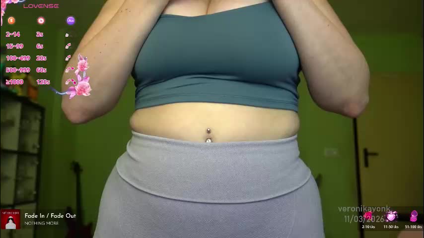 veronikavonk Adult Chat March 11, 2026