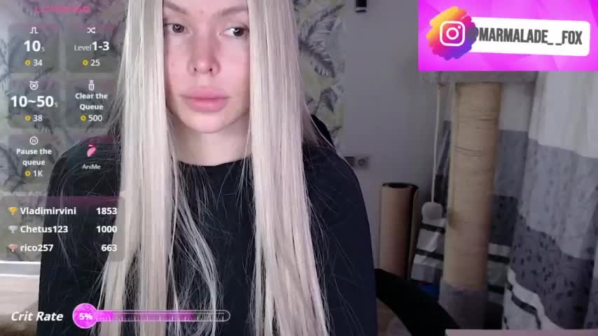 Marmalade_Fox Adult Chat March 12, 2026