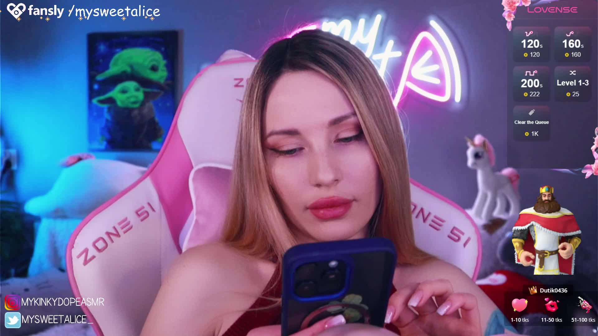 MySweetAlice Adult Chat March 13, 2026