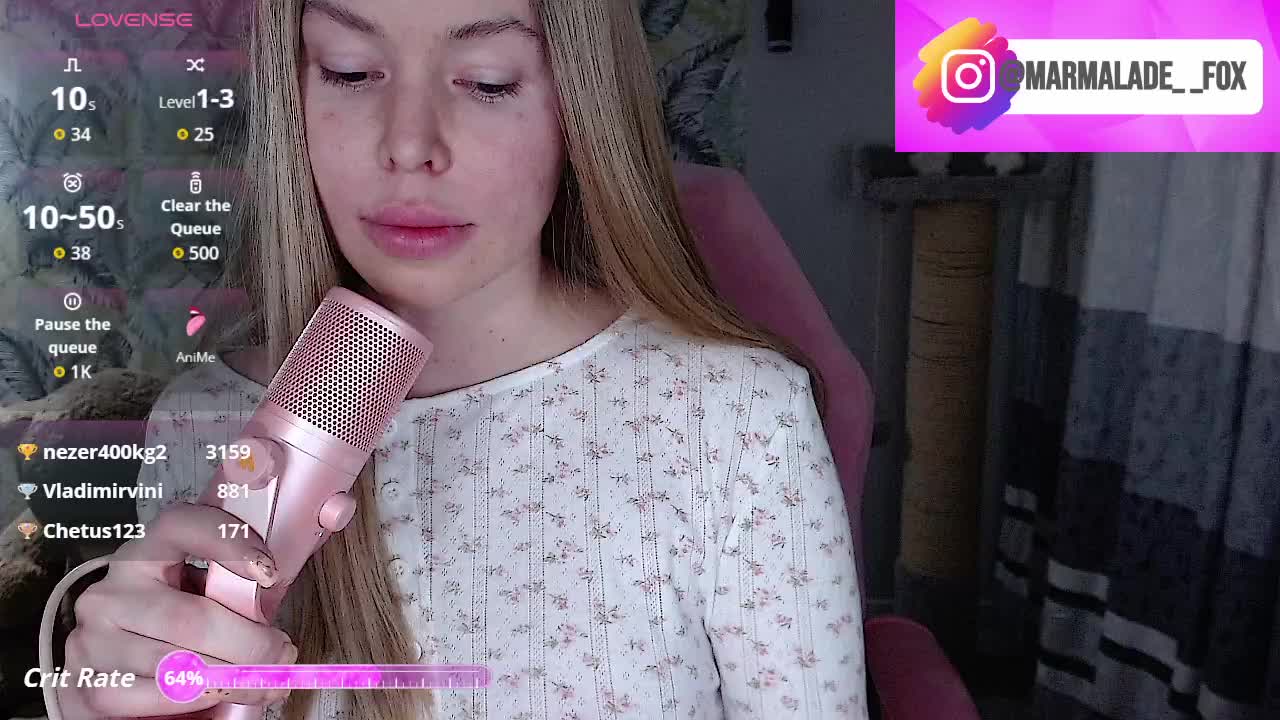 Marmalade_Fox Adult Chat March 23, 2026