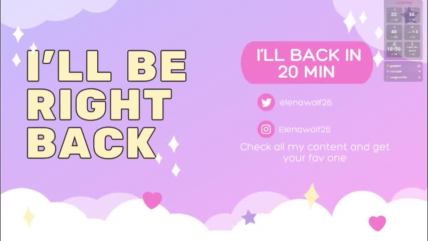 elena_wolff Adult Chat March 22, 2026