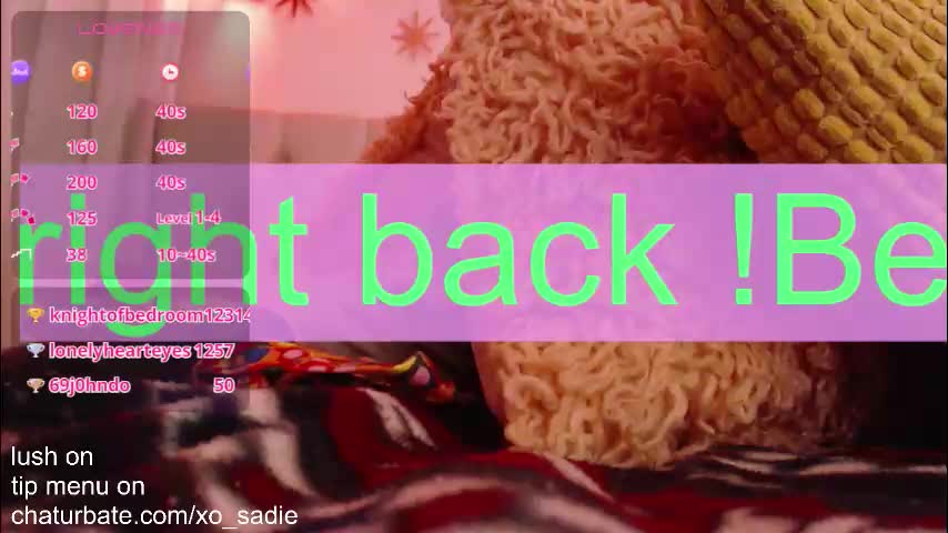 xo_sadie Adult Chat March 28, 2026