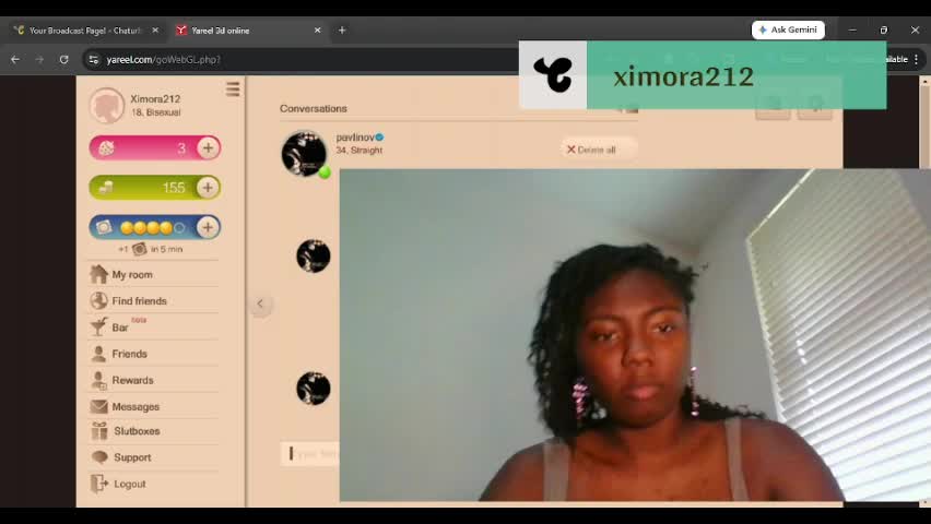 ximora212 Adult Chat April 6, 2026