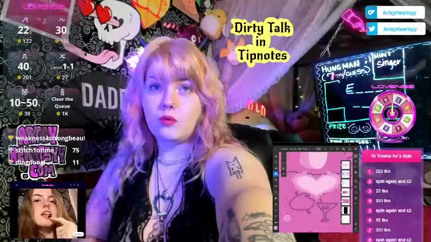 artsyheartsyy Adult Chat April 7, 2026