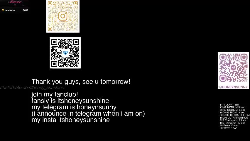 honey_sunshine Adult Chat April 9, 2026