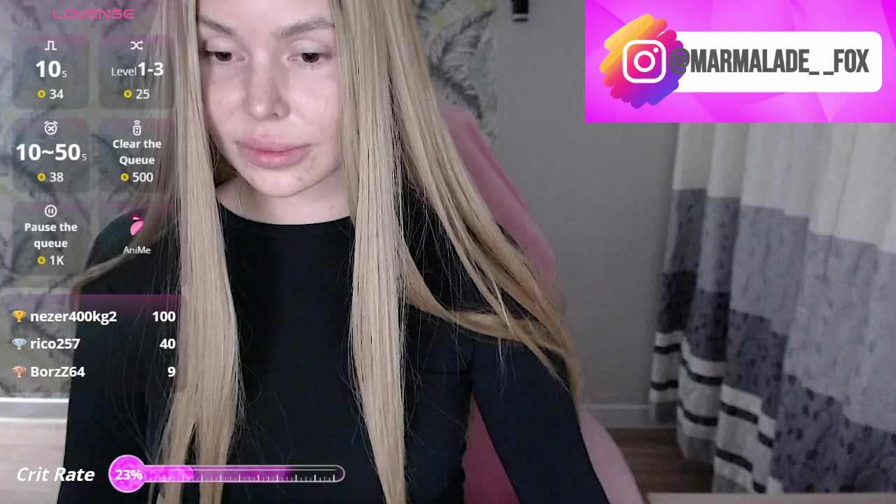 Marmalade_Fox Adult Chat April 12, 2026