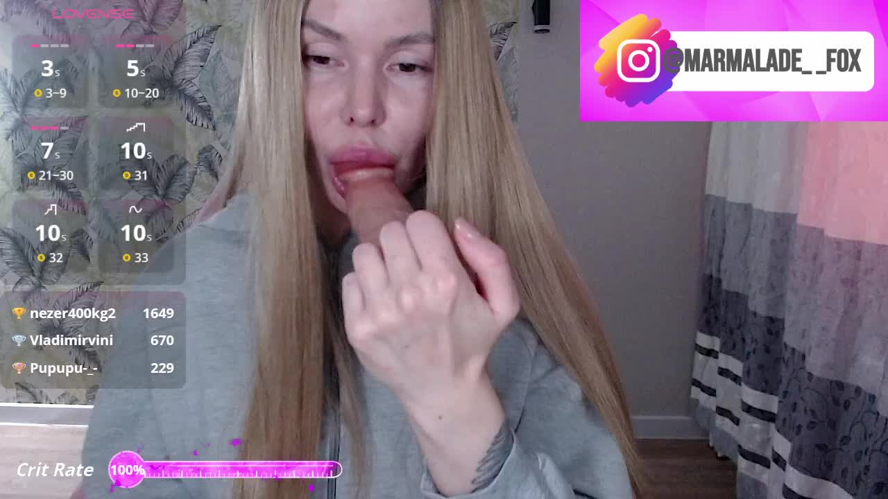 Marmalade_Fox Adult Chat April 20, 2026
