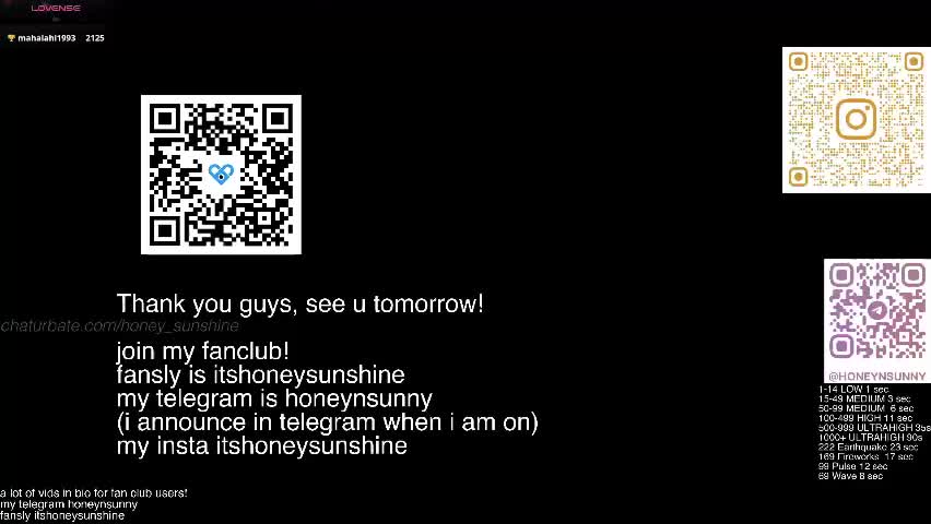 honey_sunshine Adult Chat May 29, 2026