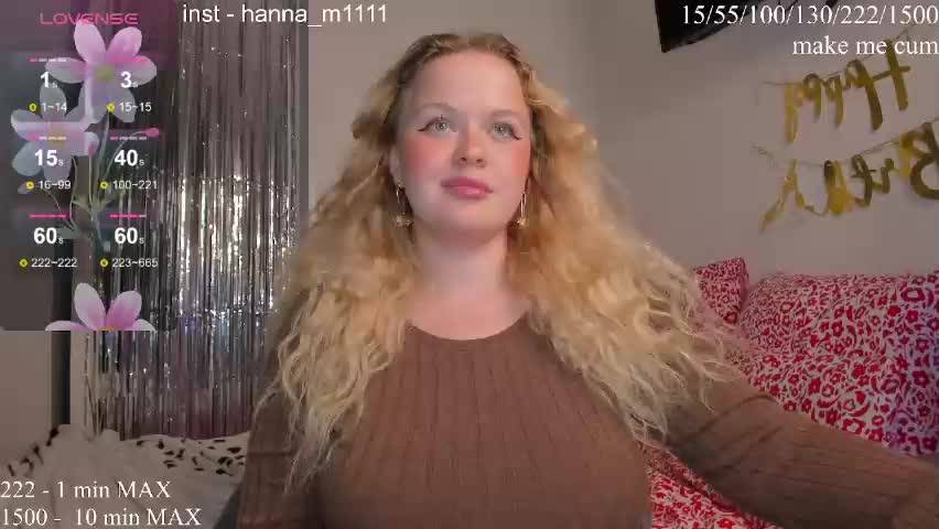 hanna_montanas Adult Chat June 9, 2026