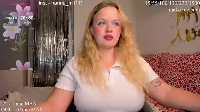 hanna_montanas Adult Chat June 12, 2026