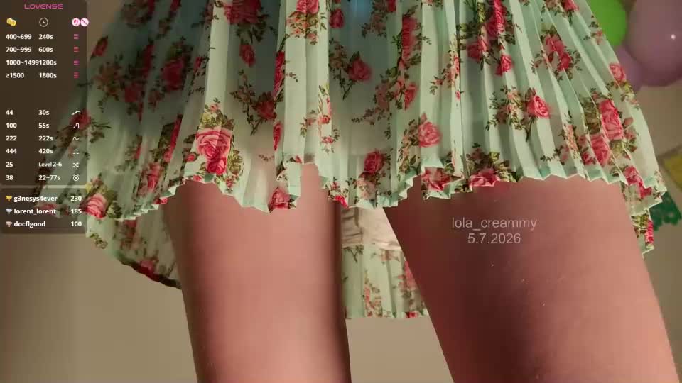 lola_creammy Adult Chat July 5, 2026