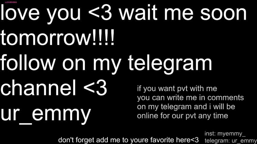 My_Emmy Adult Chat July 11, 2026